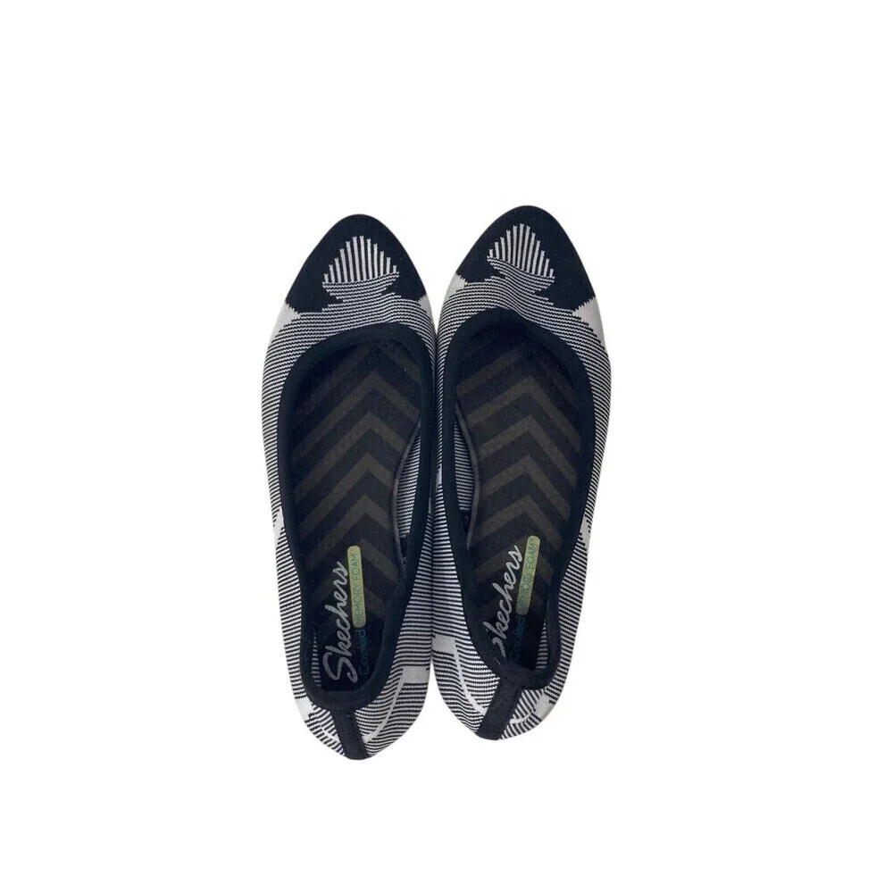 Skechers Cleo Ballet Flats Women's Size 10 Wham Slip-on Comfort Shoes
